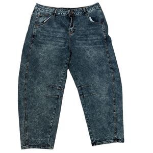 Barrel Blue Jeans Women 2XL